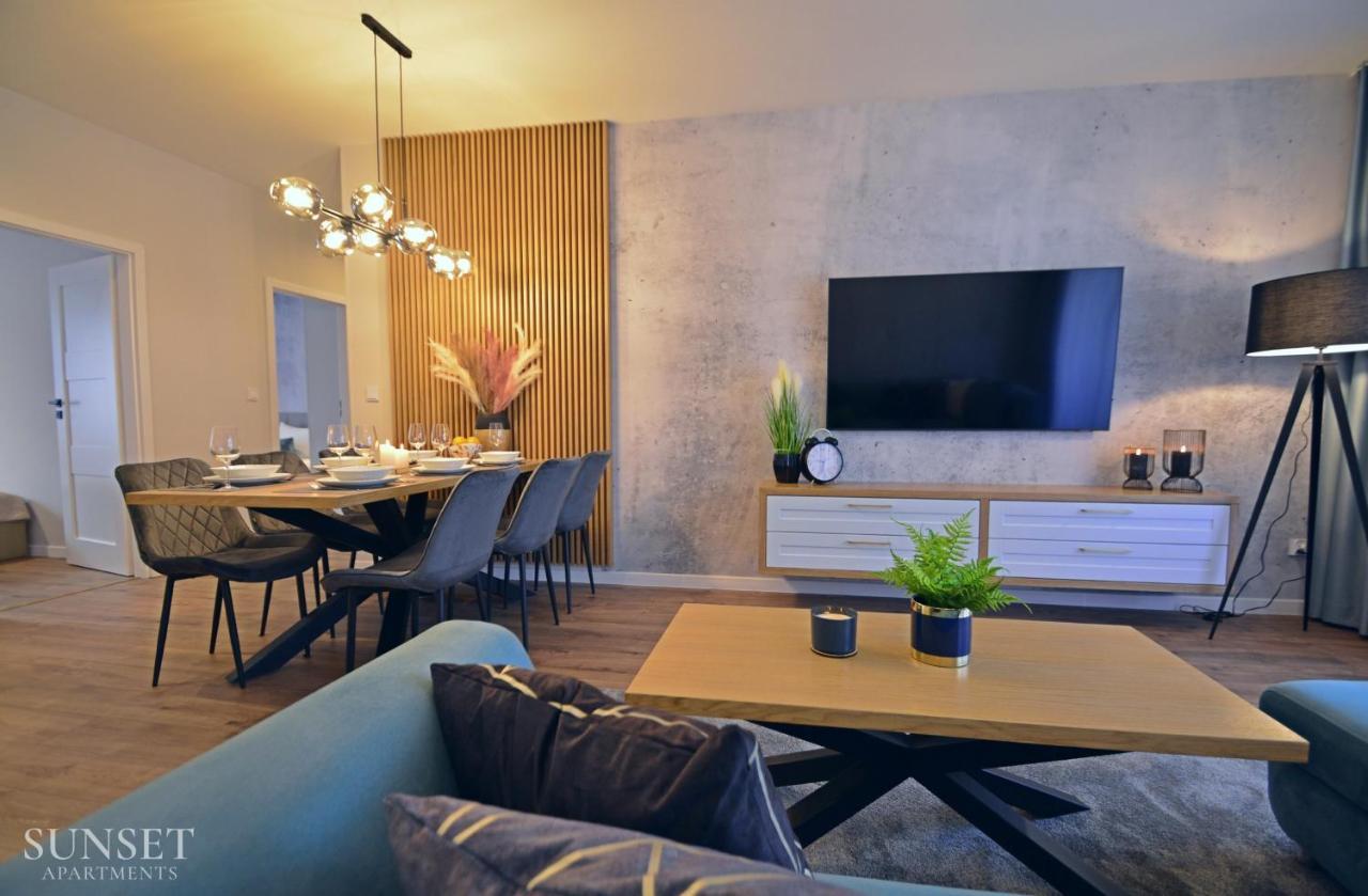 Platan - Sunset Apartments - Garaz Swinoujscie Ngoại thất bức ảnh
